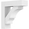 Ekena Millwork Standard Balboa Architectural Grade PVC Bracket With Block Ends, 5"W x 16"D x 16"H BKTP05X16X16BOA05 - alternate 1
